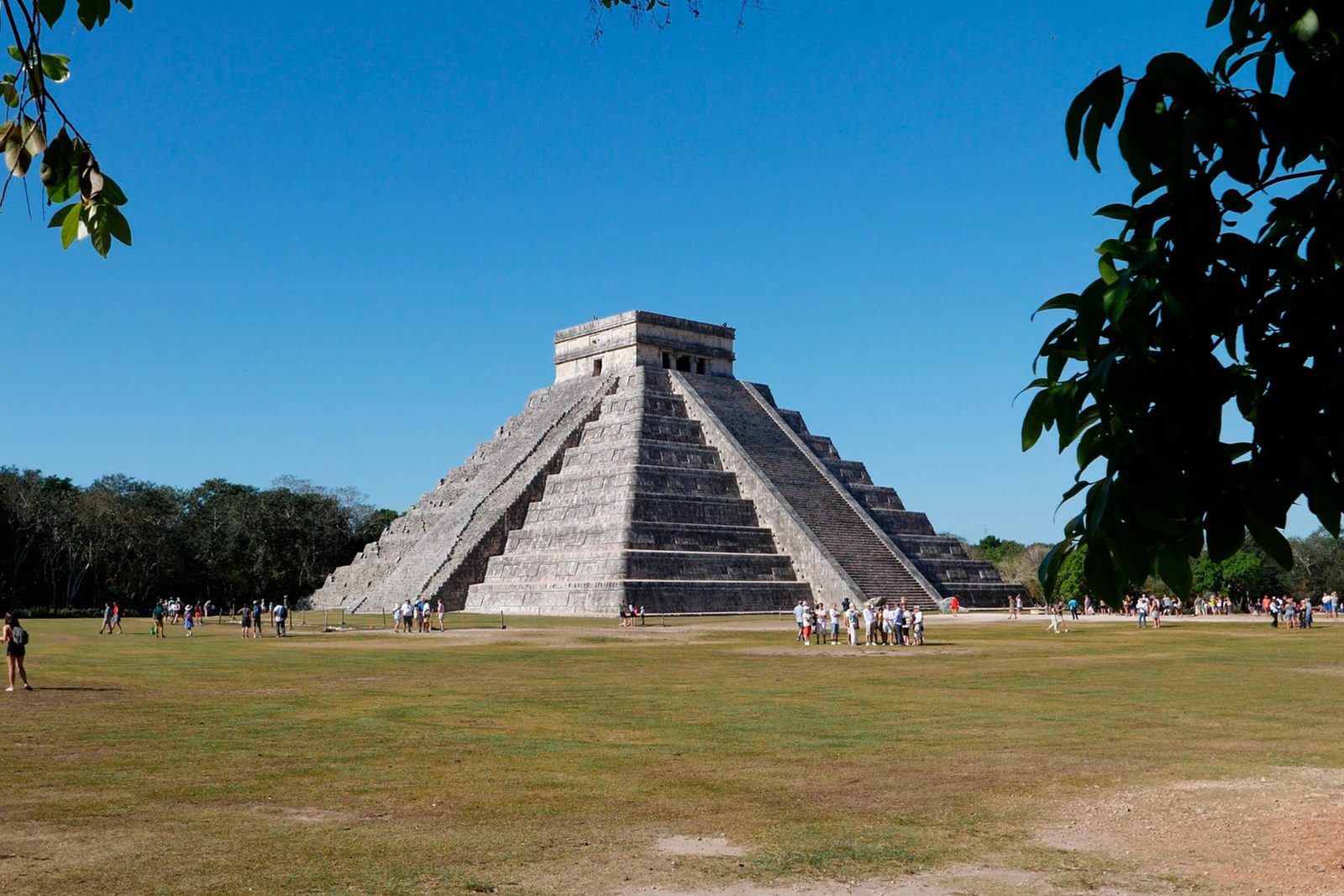 The main plaza at Chichén Itzá